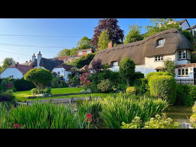 Early Morning Walk in a 12th Century English Village - Bishopstone, ENGLAND