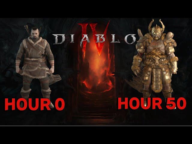 I Tried To Beat DIABLO 4 In 50 Hours! This Is What Happened