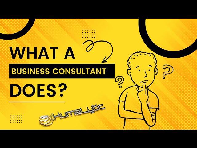 What does a Business Consultant do?