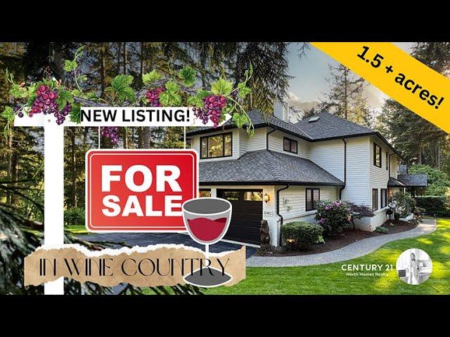 SOLD!!!  See what it sold for below! - Listing in Woodinville Wine Country!