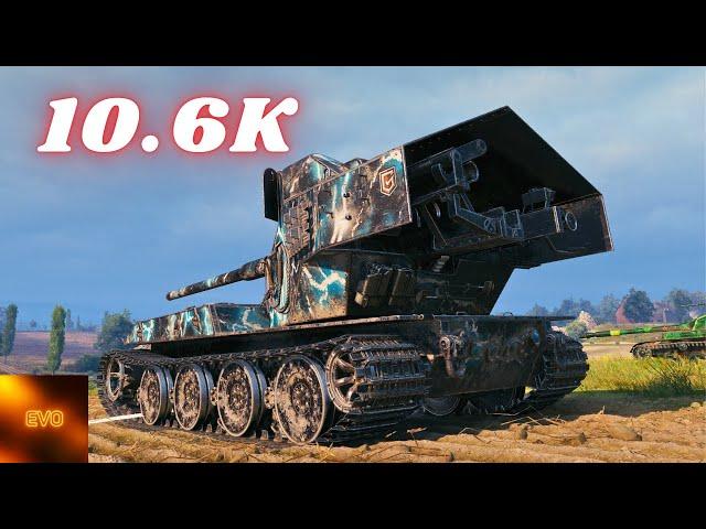 Waffenträger auf E 100  10.6K Damage & WT auf E 100  12.6K Damage   World of Tanks