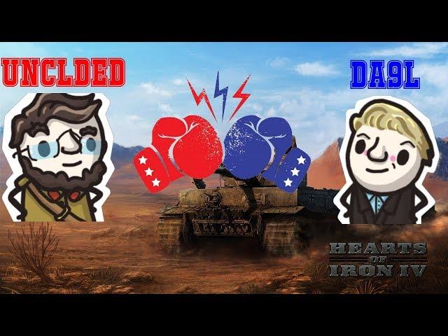 HoI4 по сети с разработчиком игры Hearts of Iron 4 | UnclDeD vs Da9L