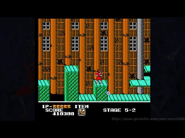 Ninja Crusaders Ryūga (FC · Famicom) video game | full game completion session 