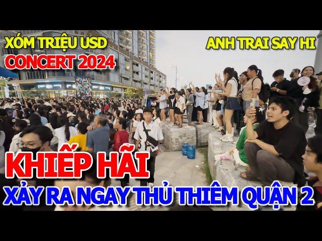 XẢY RA NGAY KHU NHÀ GIÀU THỦ THIÊM - NÁO LOẠN XÓM TRIỆU ĐÔ HÀNG VẠN THANH NIÊN XEM ANH TRAI SAY HI