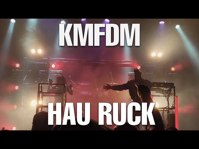 KMFDM - HAU RUCK | Hyëna Tour 2022/23 (Official Live Music Video)