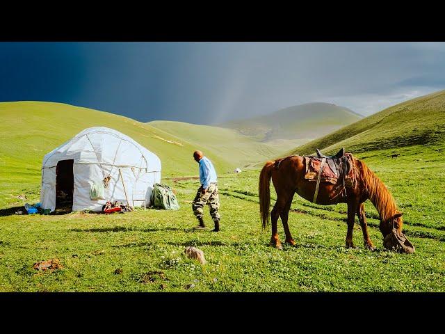 Kazakhstan Nomads Revealed Their Life in Mountains (Very Beautiful)