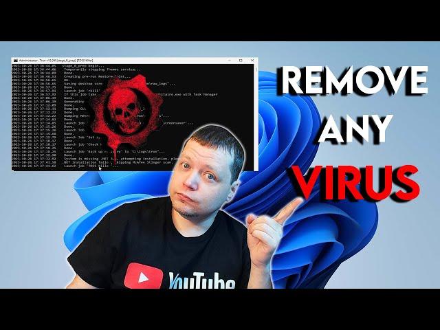 How to Remove Virus from Windows 11 or 10 | How to Remove Malware from Windows in ONE STEP