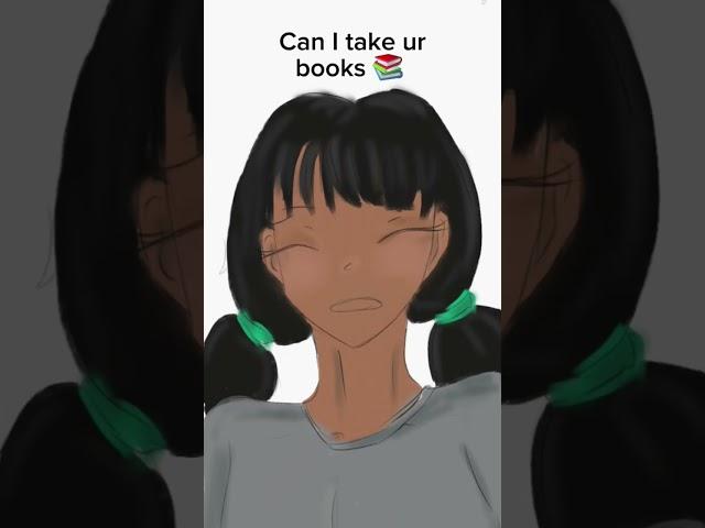 The answer is ........... #animation #no #books #digitalart  @JavaDoodles