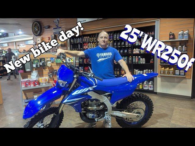 My all new 2025 Yamaha WR250f - 2025 updates and full walk around