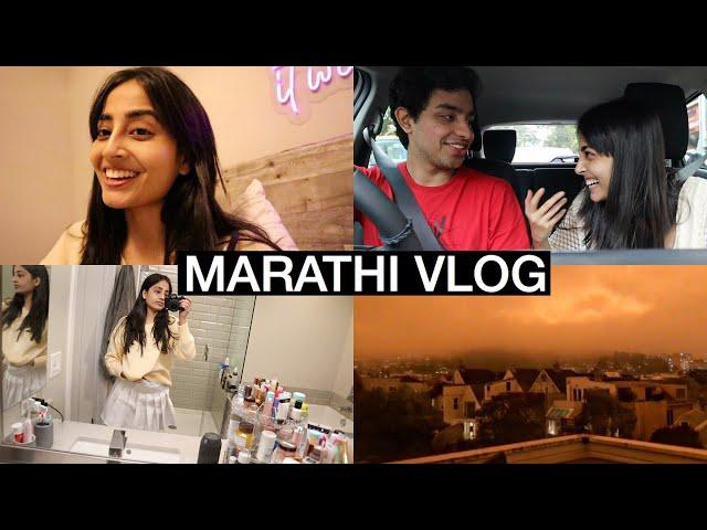 Unseen Mumbai VLOG Footage + California Wild Fires | Marathi Vlog