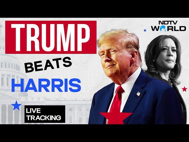 US Election Result LIVE | Donald Trump Winning Speech | Donald Trump | Kamala Harris | US Elections