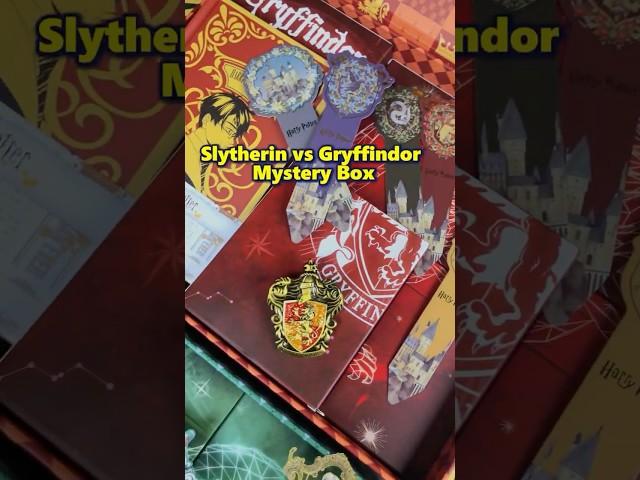 Gryffindor VS Slytherin Blind Box SHOWDOWN! My hands were shaking while unboxing these!‍️