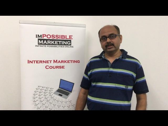 Ramesh's review on Impossible Marketing SEO training course.