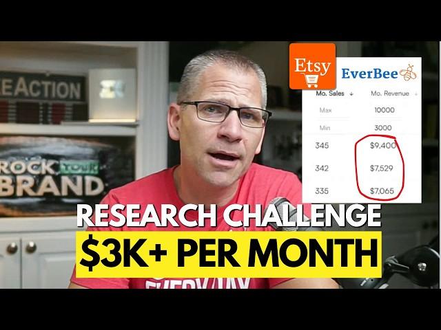 These 3 Etsy Products Make $3k+ Per Month (Everbee Research Tutorial)