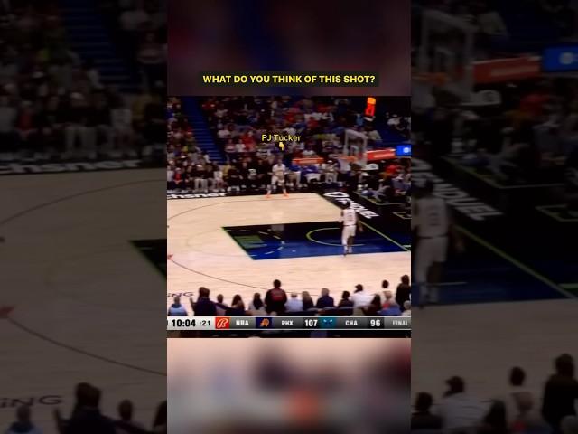 Was this Fast Break Corner Three a Good Shot by PJ Tucker and the LA Clippers? #shorts