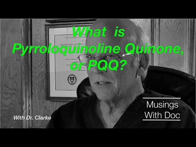 What is Pyrroloquinoline Quinone Nootropic Supplement, or PQQ? | Musings W: Doc