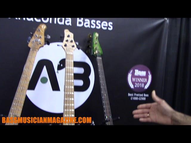 Bass Musician Magazine - NAMM 2019 - Anaconda Basses