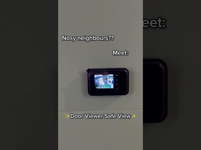 Nosy neighbours?