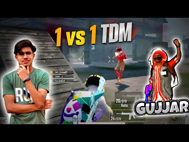 GoDTusharOP VS Gujjar X | 1vs1 tdm intense fight | fastest player vs aiming player