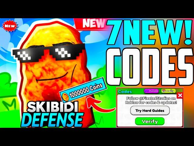 UPDATE!! *NEW* WORKING CODES FOR SKIBIDI TOWER DEFENSE IN ROBLOX SKIBIDI TOWER DEFENSE CODES 2024