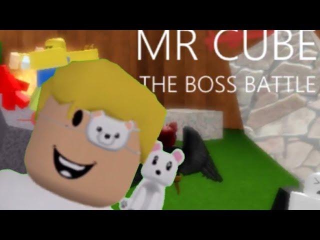 If I Die The Video Ends (Roblox Mr.Cube Boss Battle)