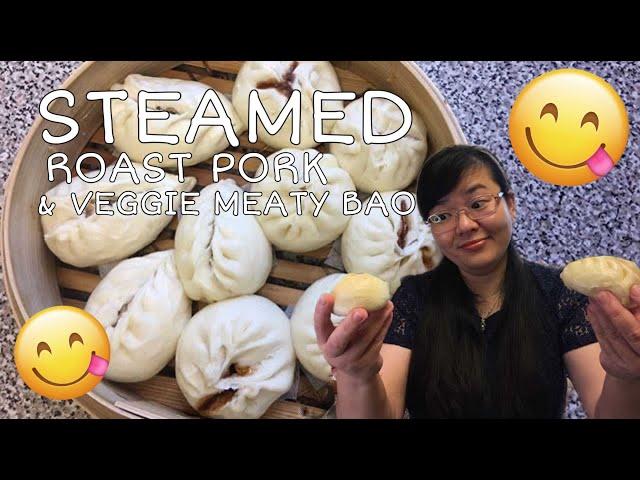 How to Homemake Steamed Char Siew Bao & Choy Yuk Bao