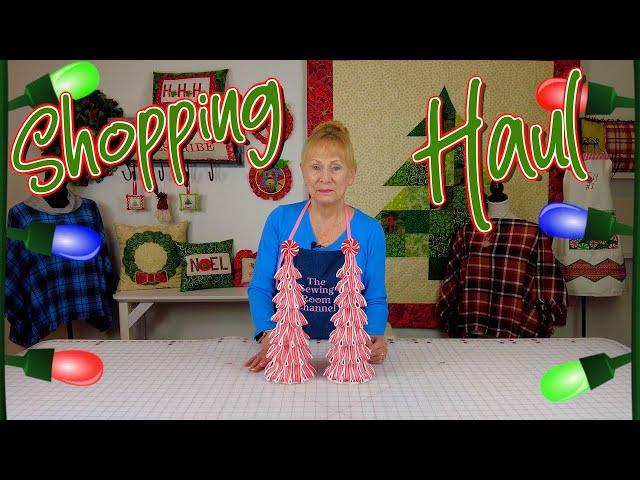 Christmas Shopping Haul | The Sewing Room Channel