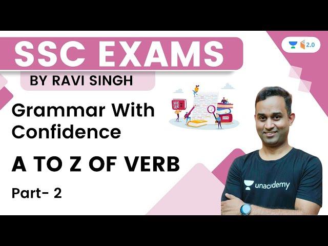 A TO Z of VERB -02 | Grammar With Confidence | For All SSC EXAMS | Ravi Singh | Wifistudy 2.0