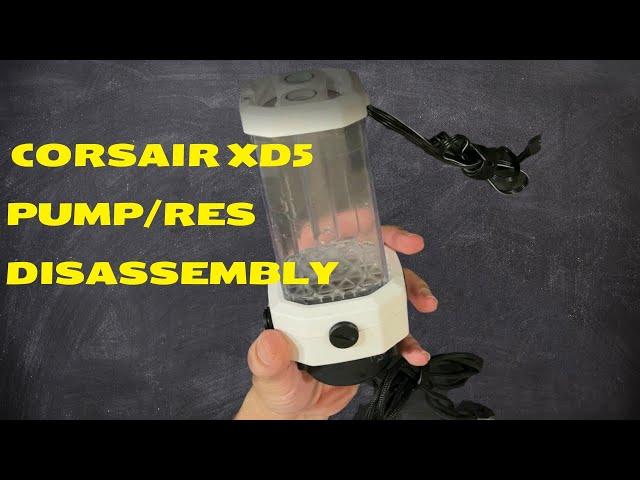 Corsair XD5 Pump/Res how to open, clean and reassembly. Detailed.