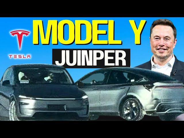 Juniper Tesla Model Y seen in various places