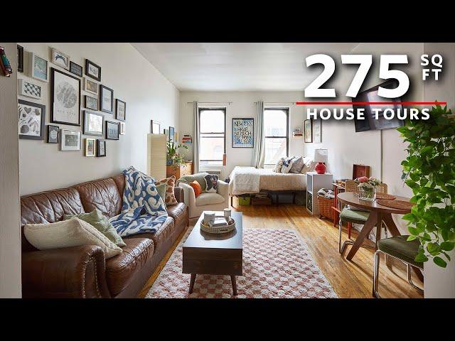 House Tours: A $1800, 275 SQ FT Studio in New York City