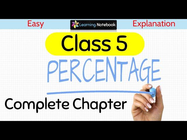 Class 5 Percentage (Complete Chapter)