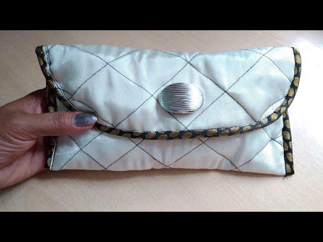 Beautiful Purse  | ladies Purse making | Zipper Pouch | Aarti Jagtap Tutorials