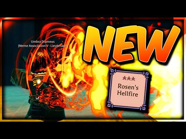 NEW FLAME WEAPON: Rosen's Hellfire (FULL SHOWCASE) (2 CRITS) | Deepwoken