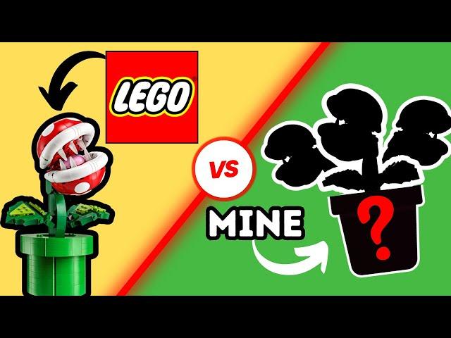 I UPGRADED The LEGO SUPER MARIO Piranha Plant!