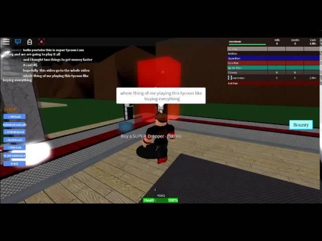 super hero tycoon part 1