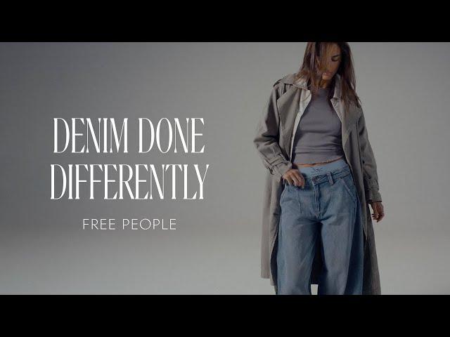 We The Free By Free People: Denim Done Differently