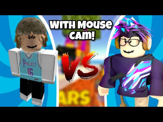 1v1 With Get_Mined | With Mouse Cam | ROBLOX SKYWARS!