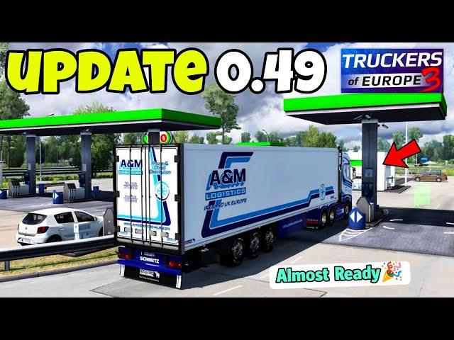 Truckers of Europe 3 NEW update | Version 0.49 Gas Station with WASHING CENTRE