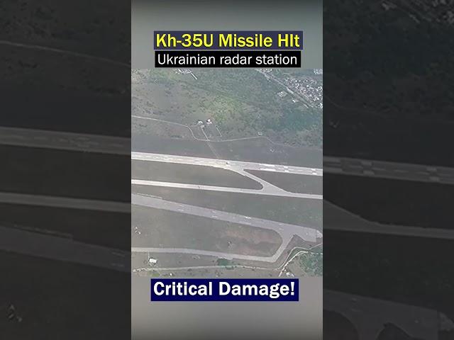 Critical Strike: Kh-35U Missile Takes Out Radar Station