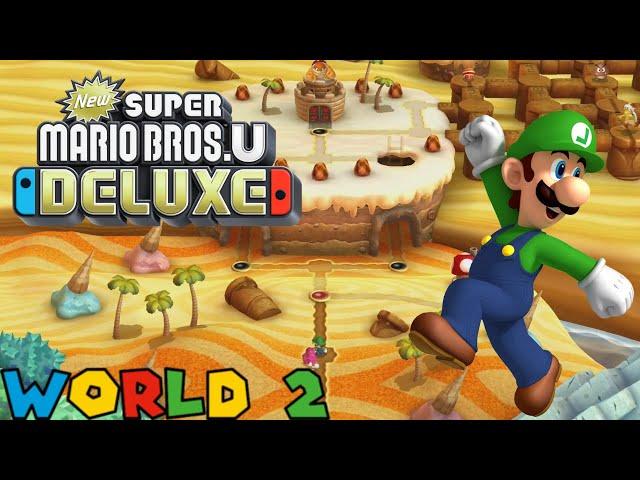 New Super Mario Bros U Deluxe World 2