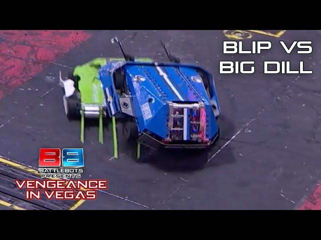 DID THEY JUST DAMAGE THE ARENA?! | Big Dill vs Blip | BattleBots: Vengeance in Vegas