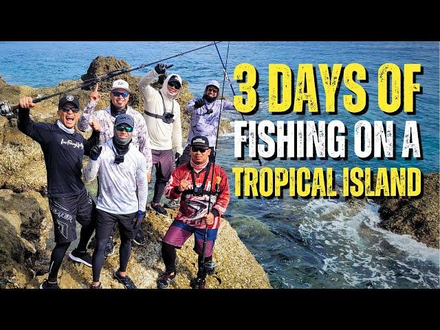 3 Days of Fishing on a Tropical Island