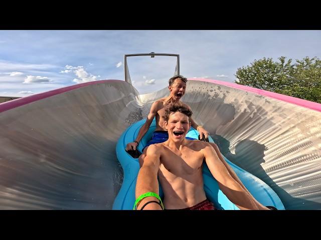 BESTE Outdoor-Wasserrutsche Deutschlands: The Big Wave in der THERME ERDING | POV