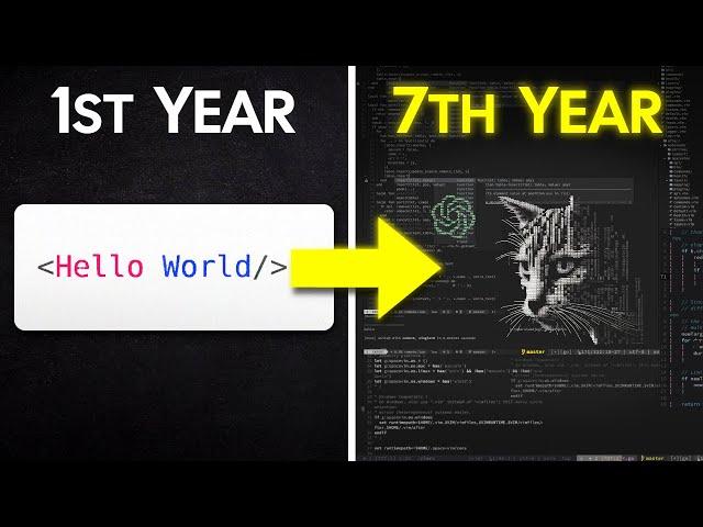 7 Years of Coding AI Apps in 7 minutes