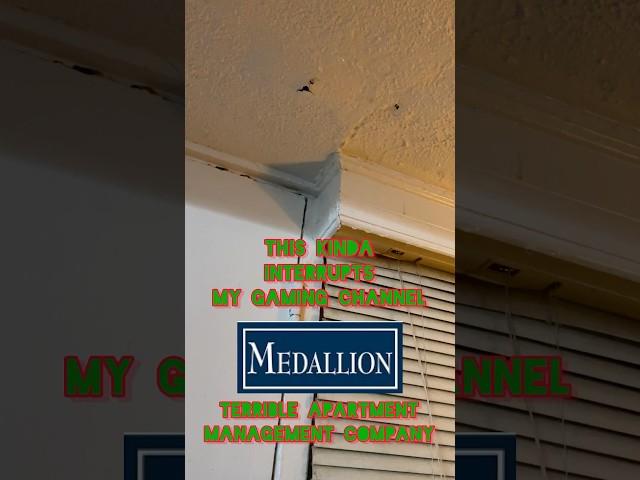 Terrible Apartment Management Service Medallion Corporation | Water Leaking in Apartment