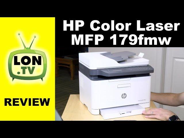 Compact Color Laser Multifunction Printer: HP MFP 179fnw Review