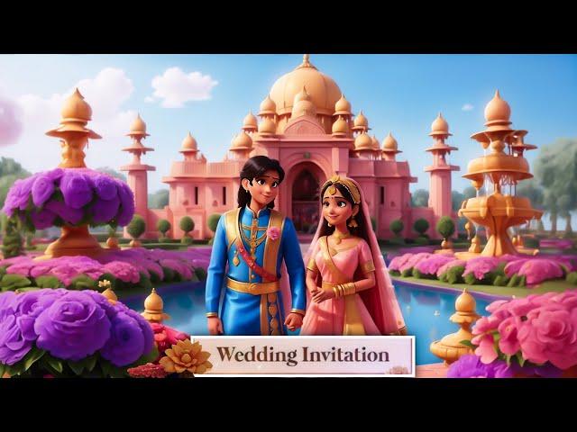 Indian Wedding 3D Invitation