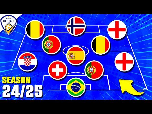 GUESS THE FOOTBALL TEAM BY PLAYERS’ NATIONALITY - SEASON 2024/2025 | FOOTBALL QUIZ 2024