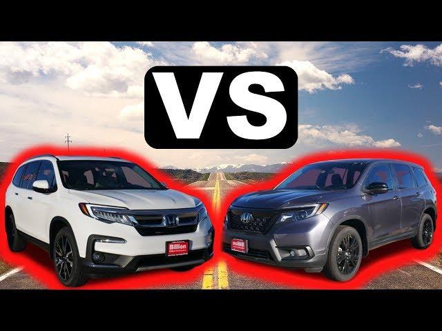 2020 Honda Pilot vs 2019 Honda Passport | What are the differences?